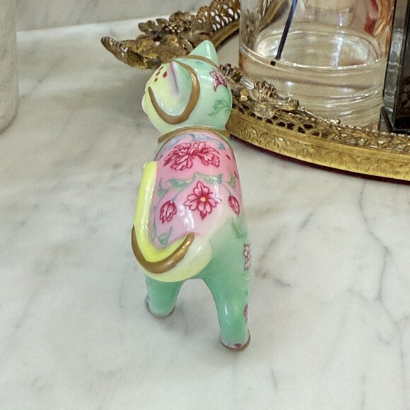 Famille Rose Franklin Mint Cabinet Cat Collection - Picture 6 of 14